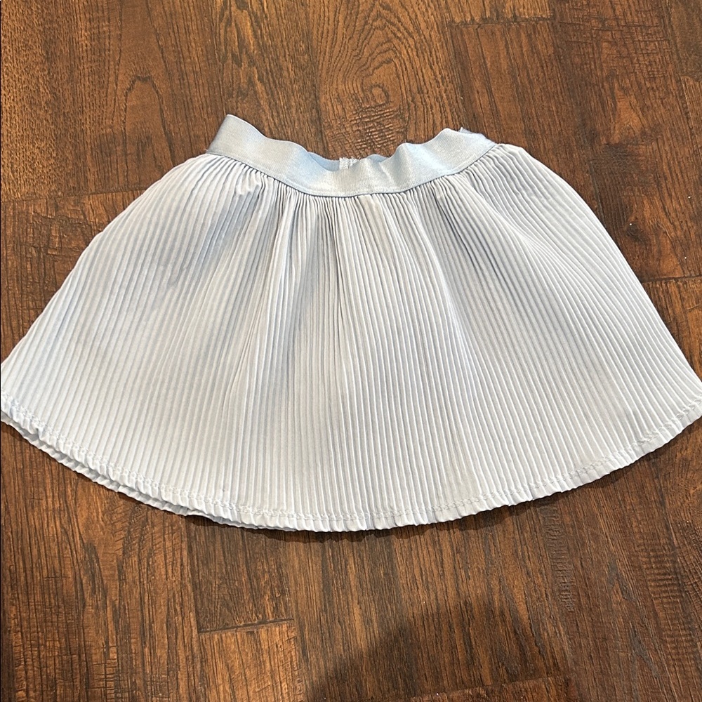 Elegant White Pleated Skirt for Kids